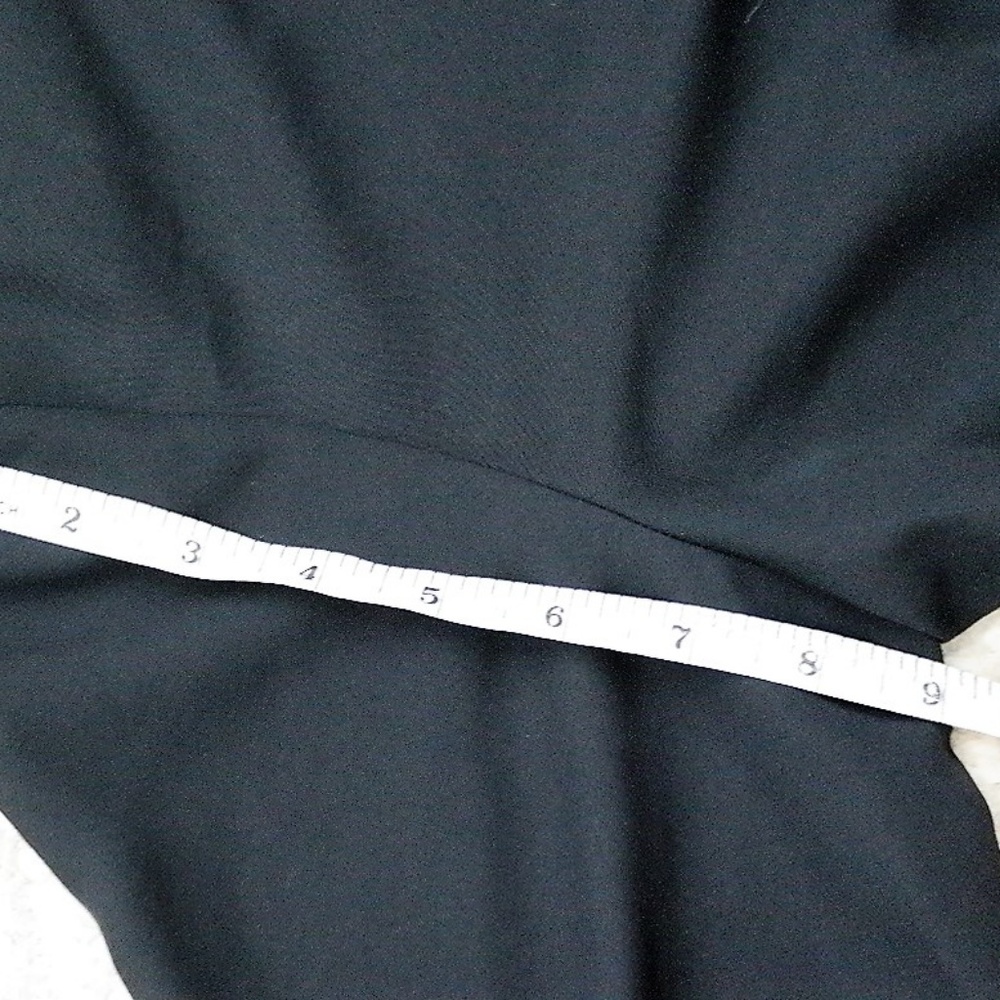 DKNY | Long-Sleeve Sheer Black Blouse - Picture 8 of 8